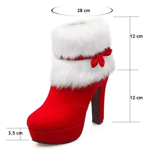 Boots Christmas High Heels