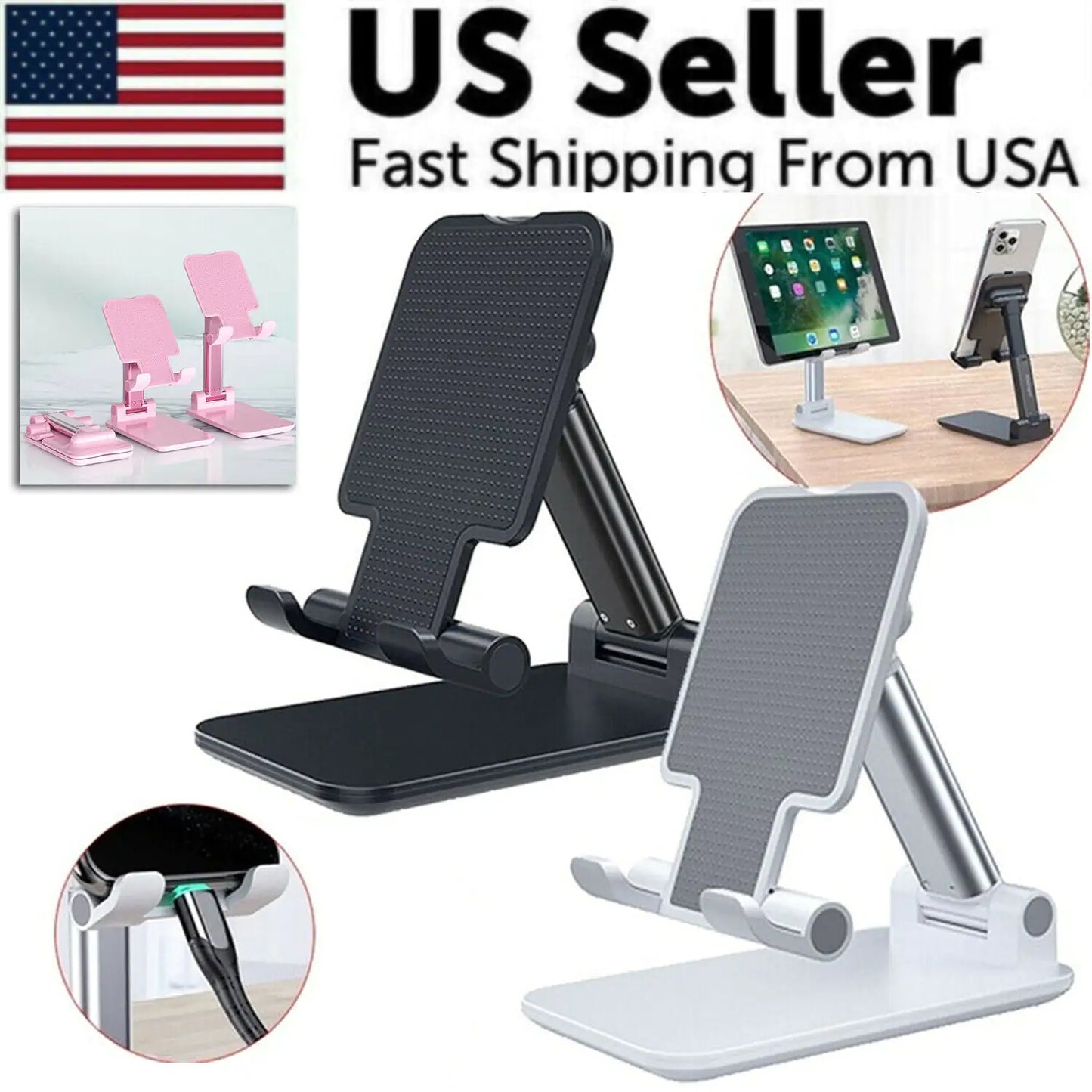 Adjustable Phone and Tablet Stand