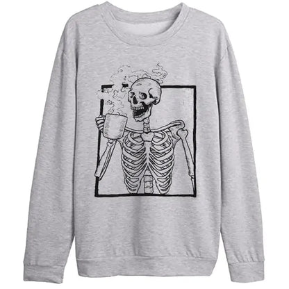 Halloween Print Sweatshirt