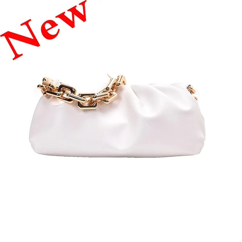 Soft Leather Women's Cloud Bag