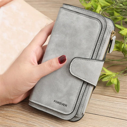 Leather Wallet Money Phone Bag