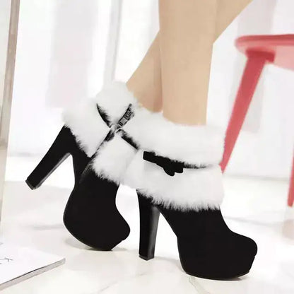 Boots Christmas High Heels