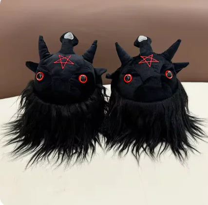 Halloween Horror Plush Slippers