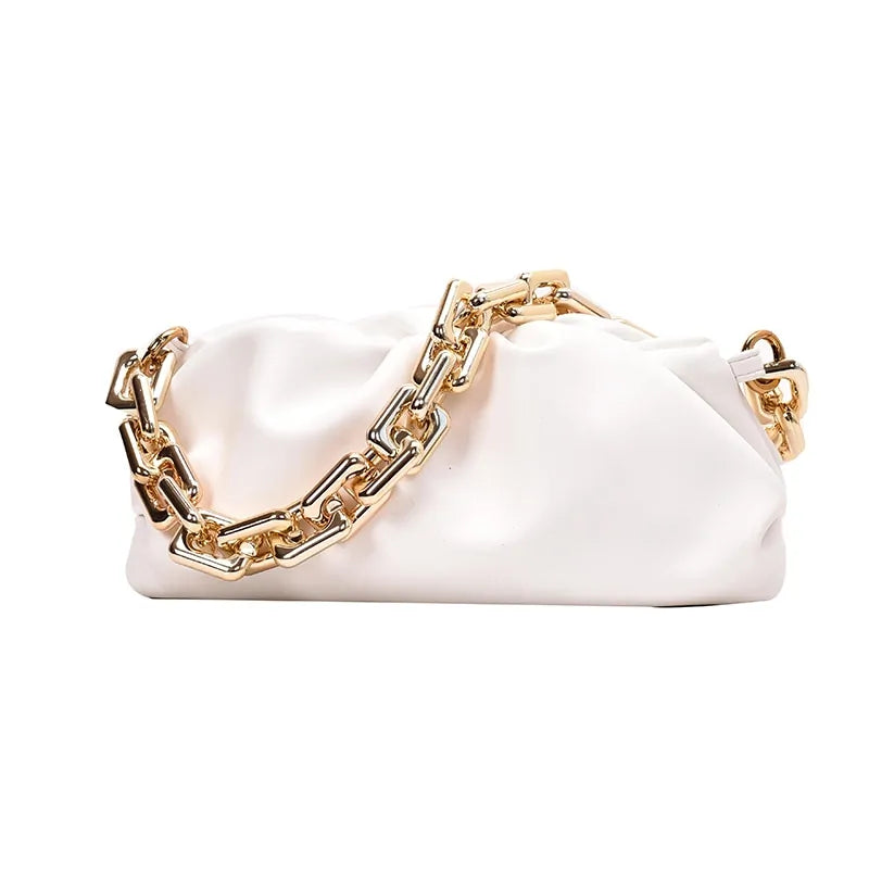 Soft Leather Women's Cloud Bag