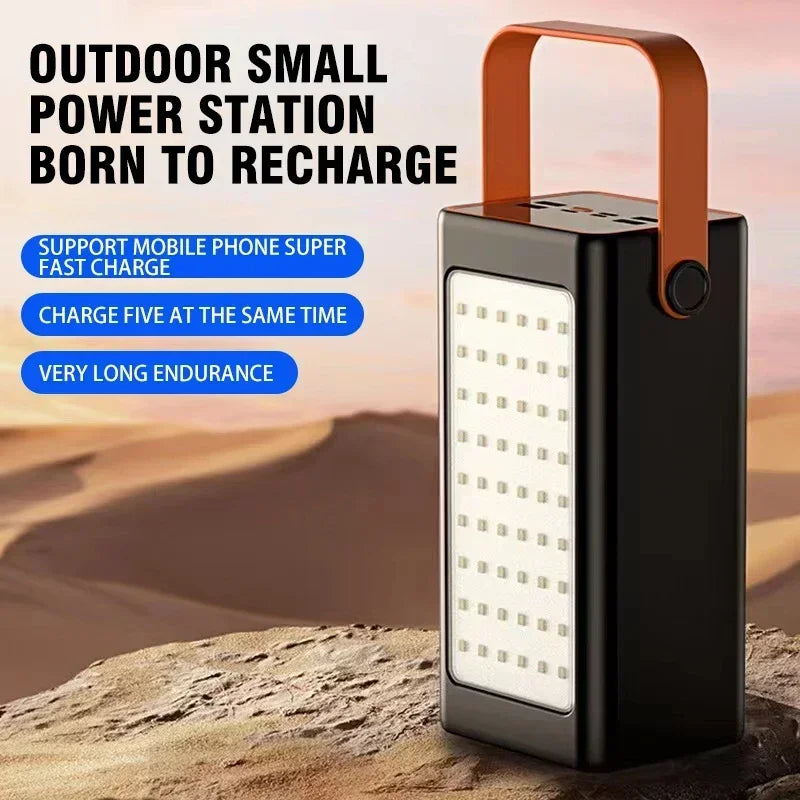 Power Bank 200000mAh Waterproof Rechargeable Battery For Mobile Phone