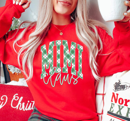 Customizable Mama Claus Sweatshirt