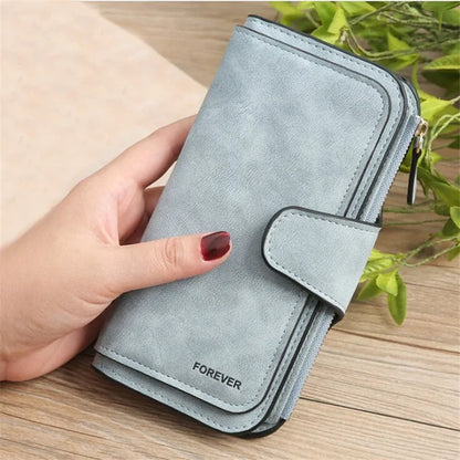 Leather Wallet Money Phone Bag