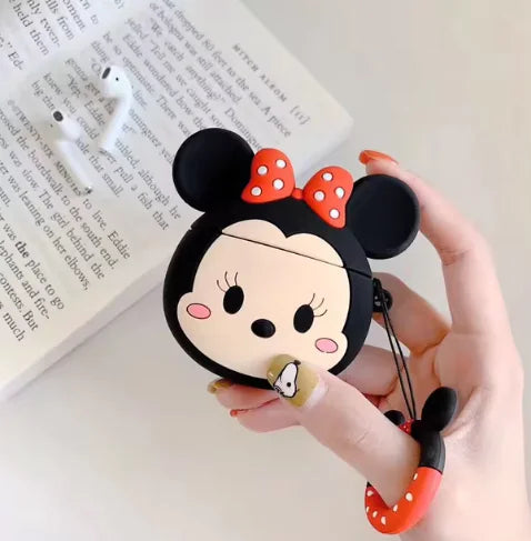 Character Air Pods Lanyard Accessory Case