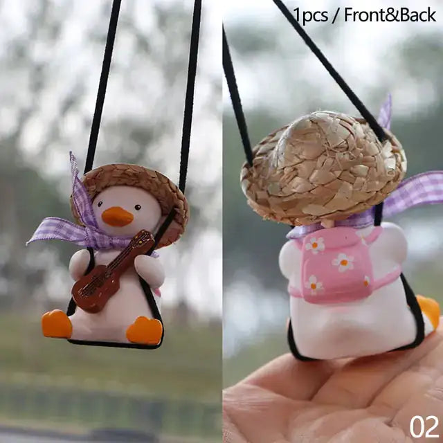 Car Pendant Swinging Duck