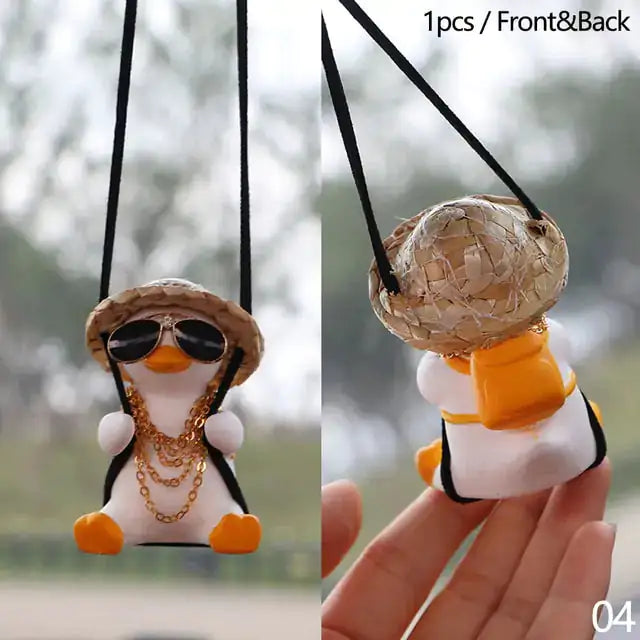 Car Pendant Swinging Duck