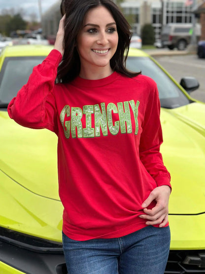 Grinchy Long Sleeve Tee