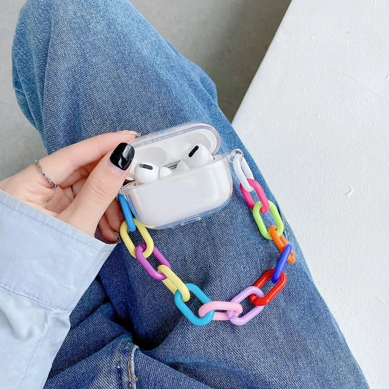 Rainbow Acrylic Bracelet Case for Airpods