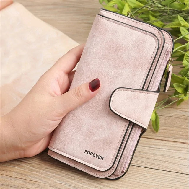 Leather Wallet Money Phone Bag