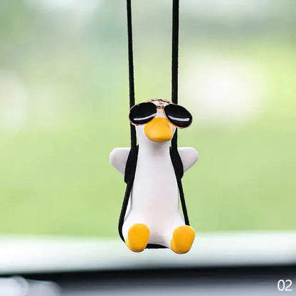 Car Pendant Swinging Duck