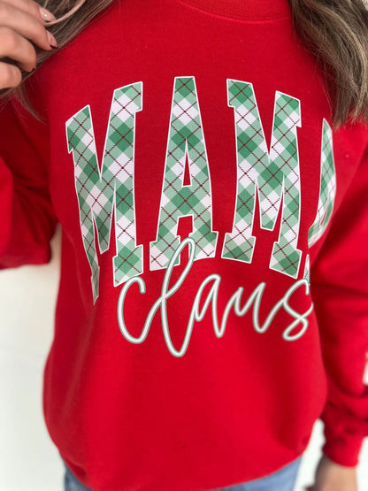 Customizable Mama Claus Sweatshirt