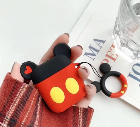 Character Air Pods Lanyard Accessory Case