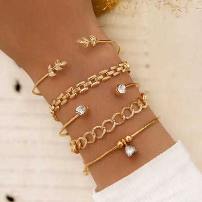 Inlaid Bracelet Jewelry Set