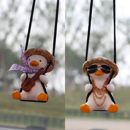 Car Pendant Swinging Duck