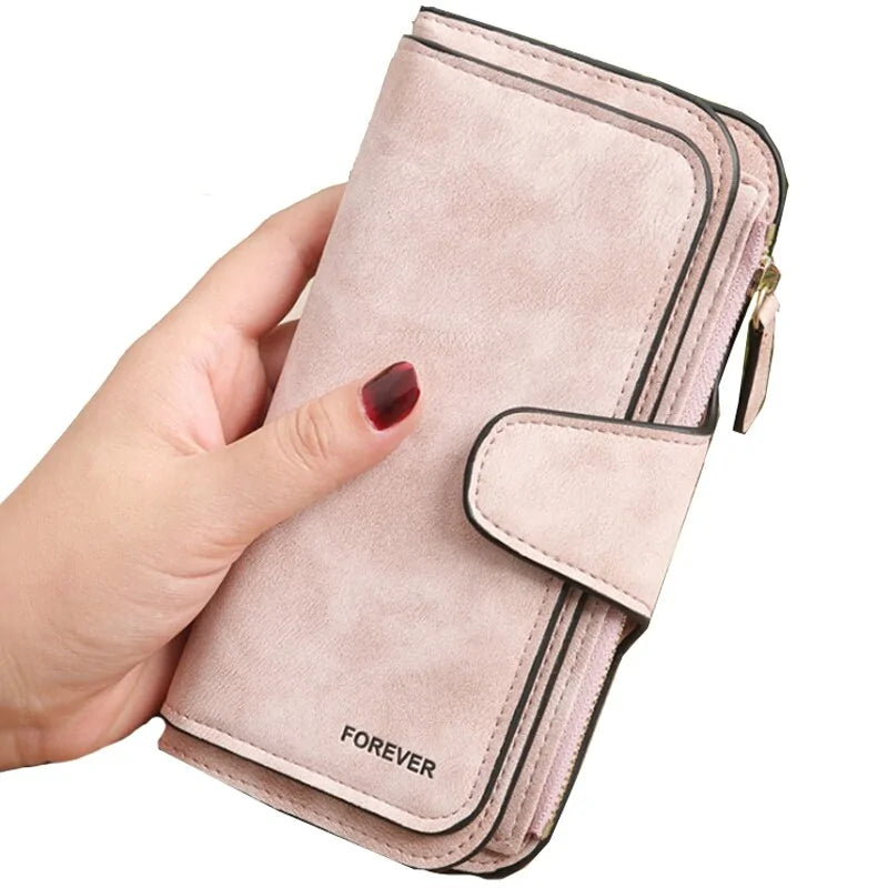 Leather Wallet Money Phone Bag