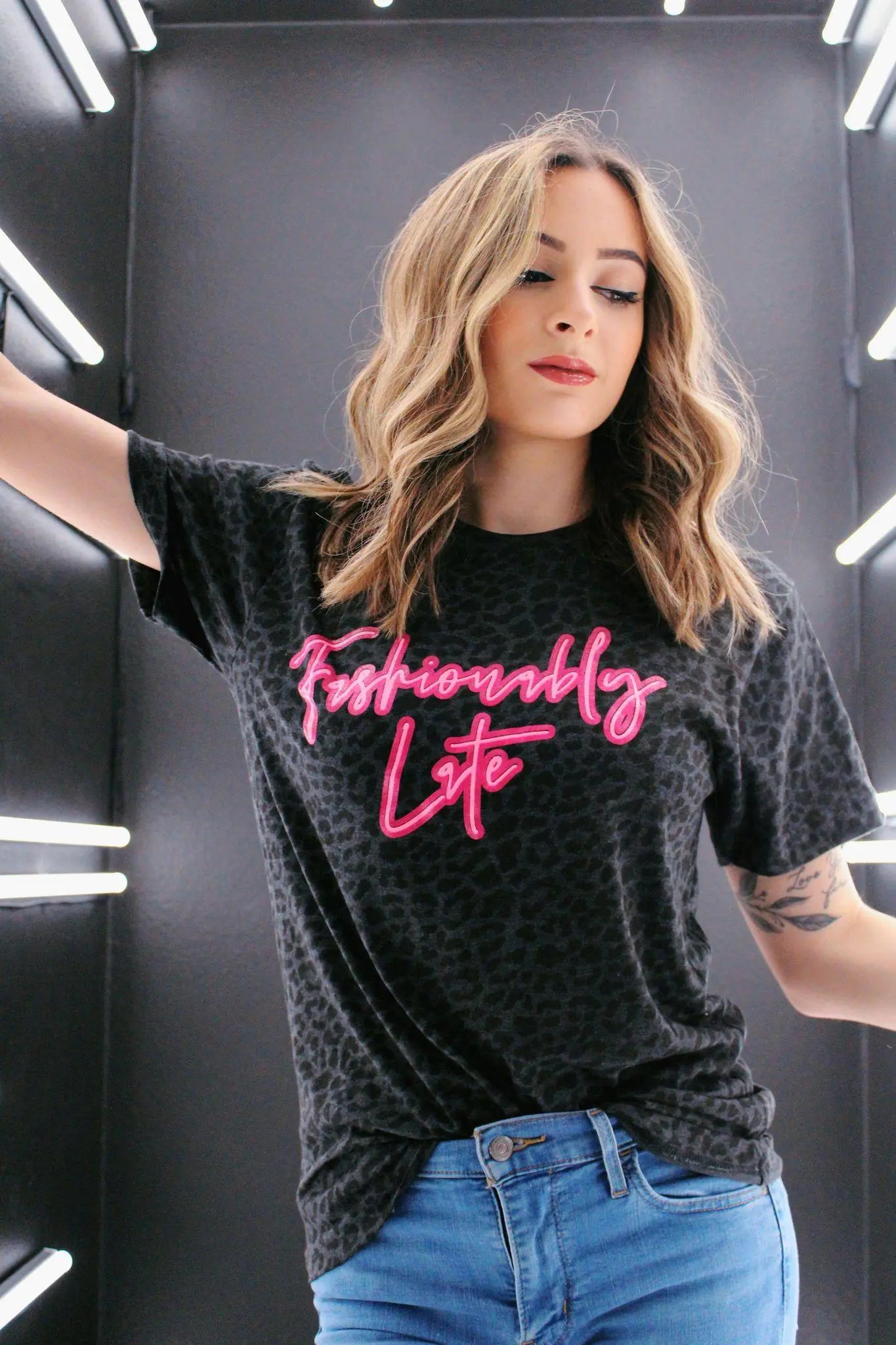 Fashionably Late Tee