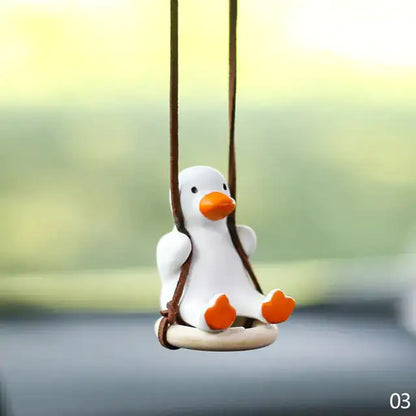 Car Pendant Swinging Duck