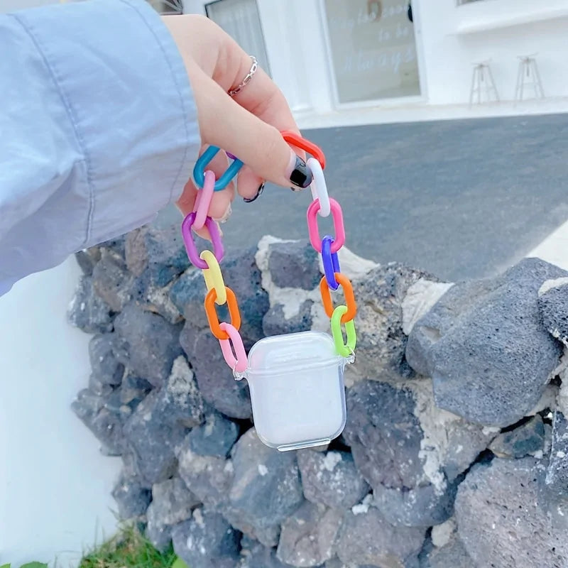 Rainbow Acrylic Bracelet Case for Airpods