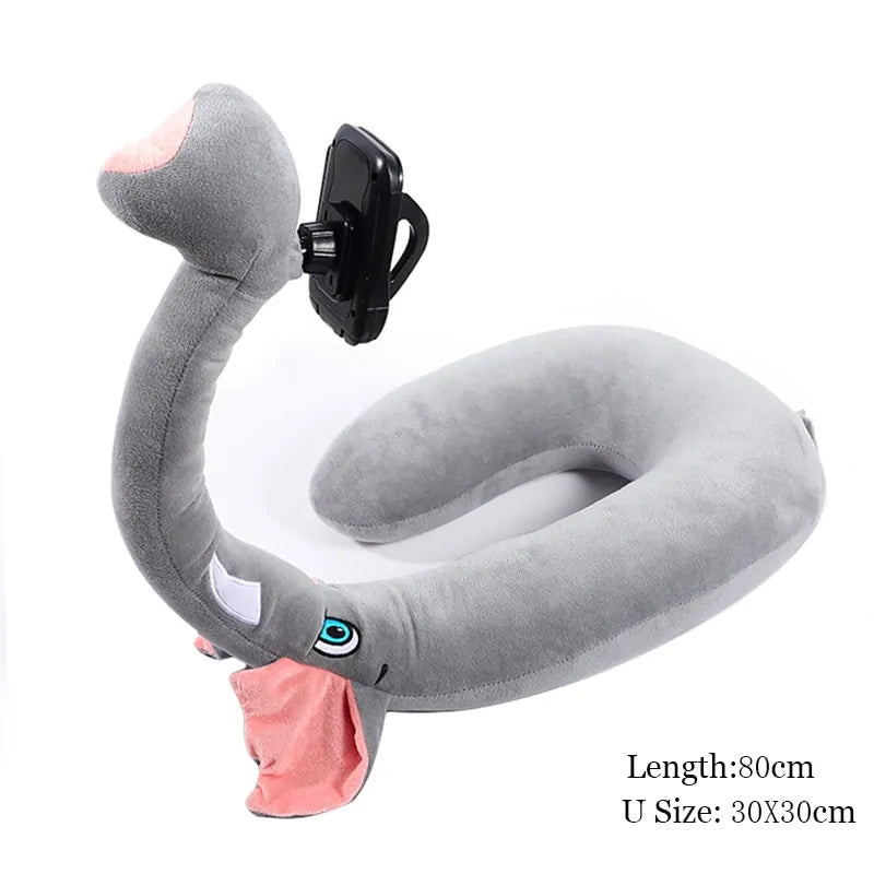 2 In 1 Hands Free Phone Neck Pillow